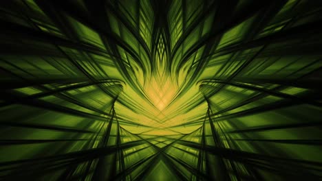 Paso-De-Agujero-De-Gusano-Fractal-Verde-Radiante