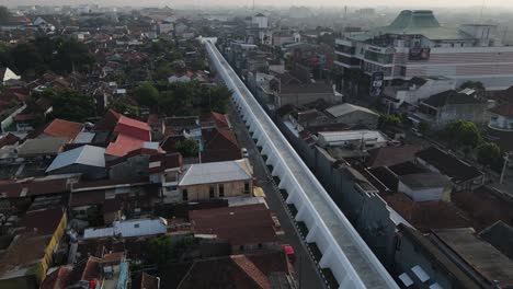 Vista-Aérea-Del-Nuevo-Fuerte-Del-Palacio-Blanco-De-Yogyakarta