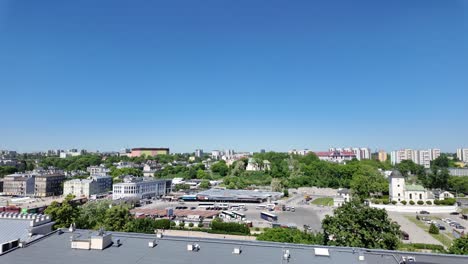 Panorama-Der-Stadt-Lublin-Im-Sommer