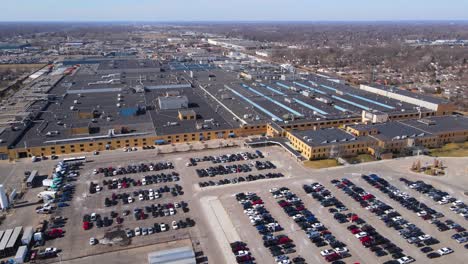 Aerial-view-of-Detroit-Diesel-Corporation-Headquarters-in-USA