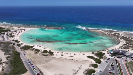 Baby-Beach-At-Oranjestad-In-Caribbean-Netherlands-Aruba