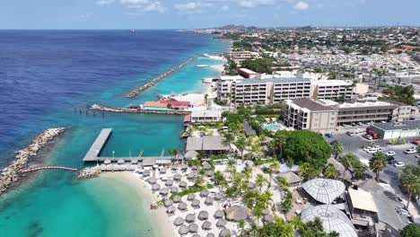 Curacao-Skyline-At-Willemstad-In-Netherlands-Curacao