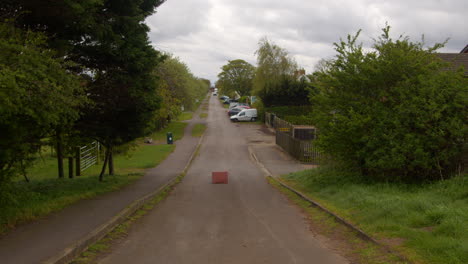 Wise-shot-of-sea-lane-at-Saltfleet,-Louth,-Lincolnshire