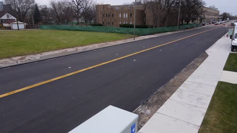 First-road-that-can-charge-EV-vehicles-while-driving,---transformer-on-the-side-of-the-road