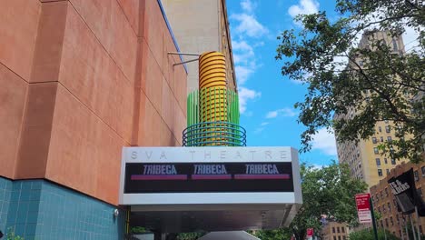 Wide-Shot-of-the-Facade-of-the-SVA-Theatre-in-New-York-City