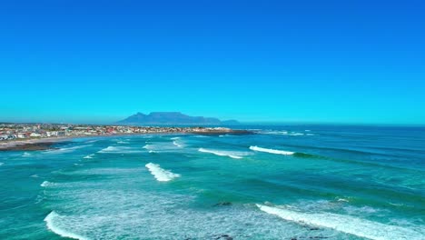 Melkbos-Strand-A-Lo-Largo-De-La-Costa-Oeste-Del-Cabo