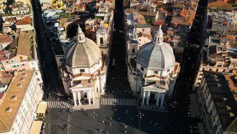 Aerial-Pullback-Reveals-Beautiful-Dual-Dome-Cathedrals