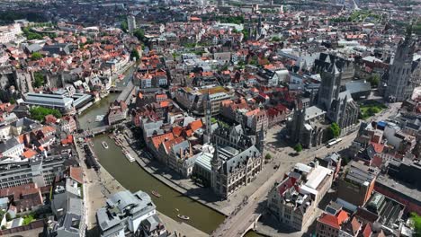 Sankt-Nikolaus-Kirche,-Ostflandern,-Gent,-Flämische-Region,-Belgien,-Juni-2022