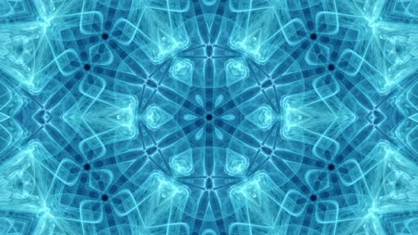 Faszinierendes-Fraktal,-Das-Sie-Langsam-Tiefer-In-Ein-Beruhigendes-Meditatives-Bewusstsein-Mit-Verführerischen-Blauen-Geometrischen-Formen-Führt,-Die-Sich-Endlos-Wiederholen