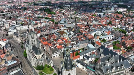 Sankt-Nikolaus-Kirche,-Ostflandern,-Gent,-Flämische-Region,-Belgien,-Juni-2022