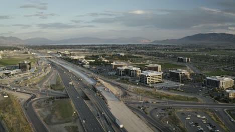 Traverse-Mountain-In-Lehi,-Utah