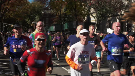 New-York-Marathon-Runners-Close-Up-in-Slow-Motion