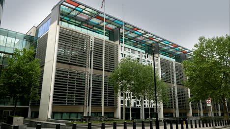 The-Home-Office-and-the-Environment-Agency,-this-government-building-is-located-on-Marsham-Street,-Westminster,-Central-London