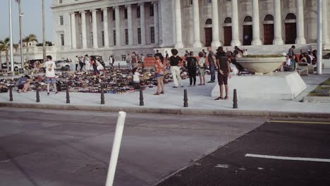 Footage-of-Hurricane-Maria-Victim-Shoes-in-front-of-the-Capitol-building