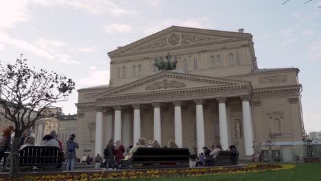 View-of-Bolshoi-Theatre,-Moscow,-Russia