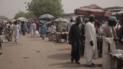 Lebensmittelmarkt-In-Nordnigeria,-Bundesstaat-Katsina