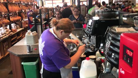 People-working-and-buying-food-at-a-clam-chowder-store-in-San-Francisco