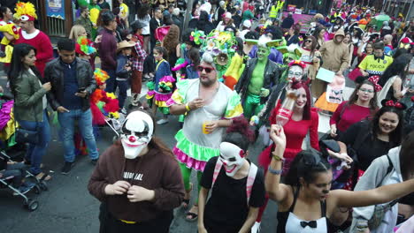 Carnival-of-Gran-Canaria,-Canary-islands,-carnival-float