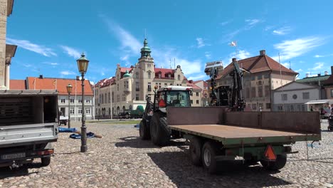 Blick-Auf-Die-Stadt-Kalmar,-Schweden