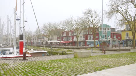 Le-Gabut-Bezirk-Und-Hafen-In-La-Rochelle,-Frankreich