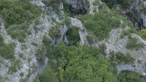 Stunning-drone-footage-showcasing-the-breathtaking-beauty-of-Italy's-wild-nature,-featuring-forests,-rugged-landscapes,-and-untouched-wilderness