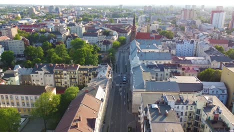 Fly-Over-Ostrava-Historic-City-In-Northeastern-Czech-Republic