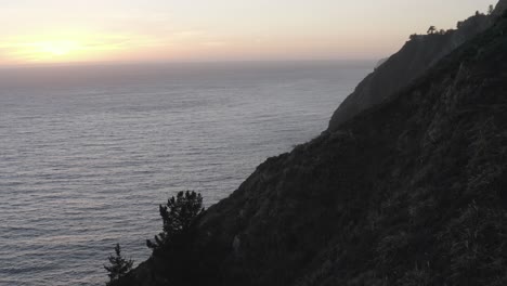 Acantilados-De-California-Drone-Disparó-Big-Sur