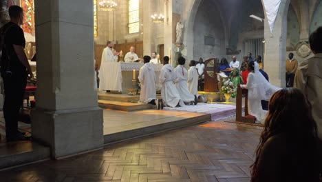 Afro-French-Christian-wedding-in-church-captured-in-mesmerizing-slow-motion