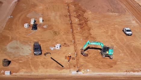 Excavation-and-land-preparation-in-Silverwoods-estate-at-Yarrawonga