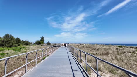 Hel-city,-a-path-to-explore-the-beach-and-historic-post-war-places