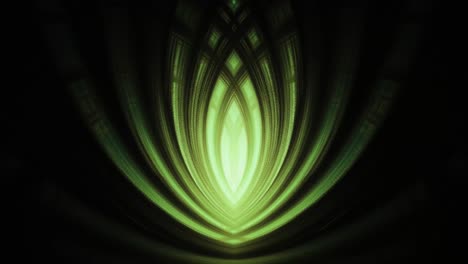 Green-Fractal-Loops-With-Kaleidoscopic-Effect.-abstract