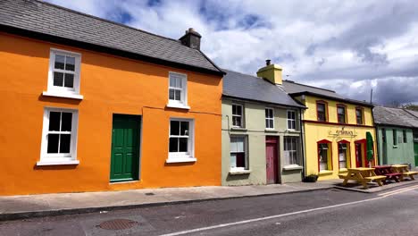 Ireland-Epic-Locations-Eyeries-Village-West-Cork,-colourful-village-and-tourist-destination-must-see-location