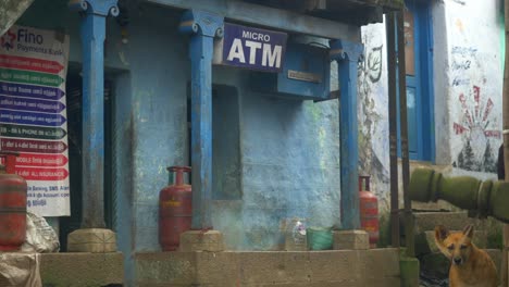 The-Micro-ATM,-Fino-payments-bank-in-the-rural-village-in-India