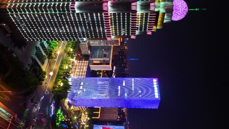 Linyi-City-with-modern-skyscraper-buildings