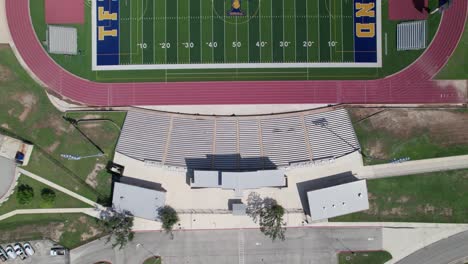 Luftaufnahmen-Des-Antler-Stadiums-In-Kerrville,-Texas