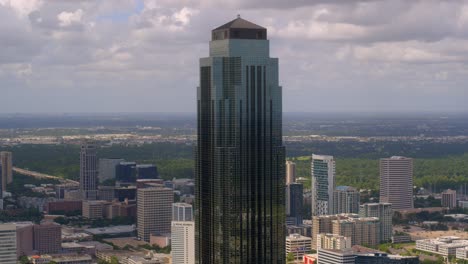 Luftaufnahme-Des-Wolkenkratzers-Williams-Tower-Im-Galleria-Viertel-Von-Houston,-Texas