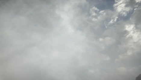 Time-Lapse-Shot-Of-Cloudy-Sky,-Colorful-Clouds