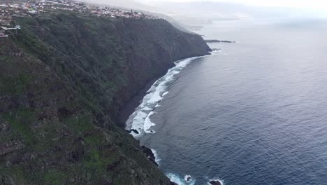 Rock-Formations-And-Cliffs-Of-The-North-Coast-Of-Tenerife,-Canary-Islands,-Spain