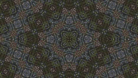 Abstrakter-Kaleidoskopischer-Hintergrund-Mit-Bunt-Gepunktetem-Muster