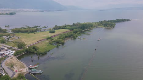 Immerse-in-the-serene-beauty-of-Haishe-Ecological-Park-with-this-stunning-drone-footage