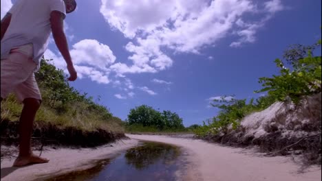Amazonas,-Brasilien:-Wanderwege-Zu-Den-Stränden-Entlang-Des-Amazonas-Und-Seiner-Nebenflüsse-Bieten-Fantastische-Landschaften-Und-Unvergessliche-Touren