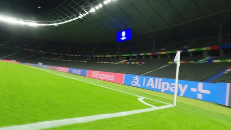 FPV-Drohne-Uefa-Euro2024-Eckfahne-Tor-Olympiastadion-Berlin