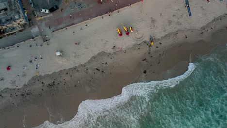 Parque-De-Diversiones-Frente-Al-Mar-De-Belmont-En-San-Diego,-California,-Estados-Unidos