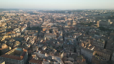 Orange-Garden-Rome-Italy-homes-with-strong-shadows-spread-over-roofs-of-old-buildings