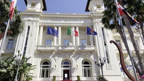 Casino-Von-Sanremo-An-Der-Italienischen-Küste,-Berühmt-Für-Musikfestivals