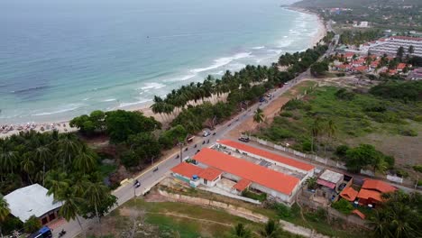 The-Distinguished-Gentlemans-Ride-with-many-motorcyclist-on-coastal-road-of-city-in-Venezuela