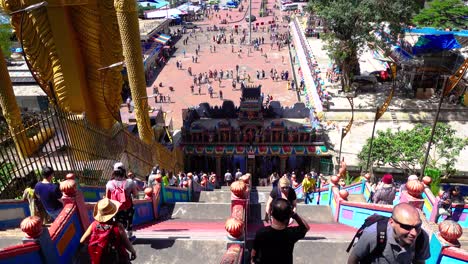 Magnificent-view-from-the-top-of-the-batu-caves-entrance