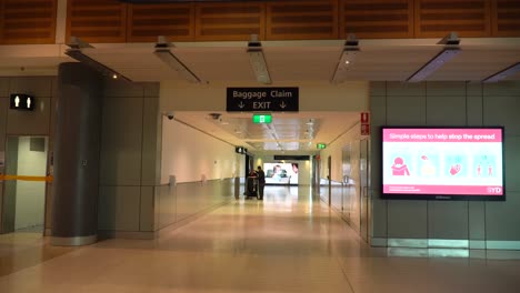 Leeres-Inlandsterminal-Des-Flughafens-Sydney-Qantas-Während-Der-Corona-virus-covid-19-pandemie