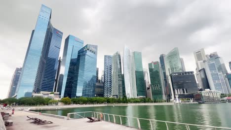 Futuristic-Singapore-Skyline-with-Modern-Skyscrapers-and-Cityscape-View