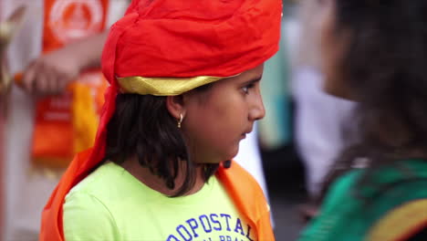 Hindu-child-wearing-turban-at-religious-festival